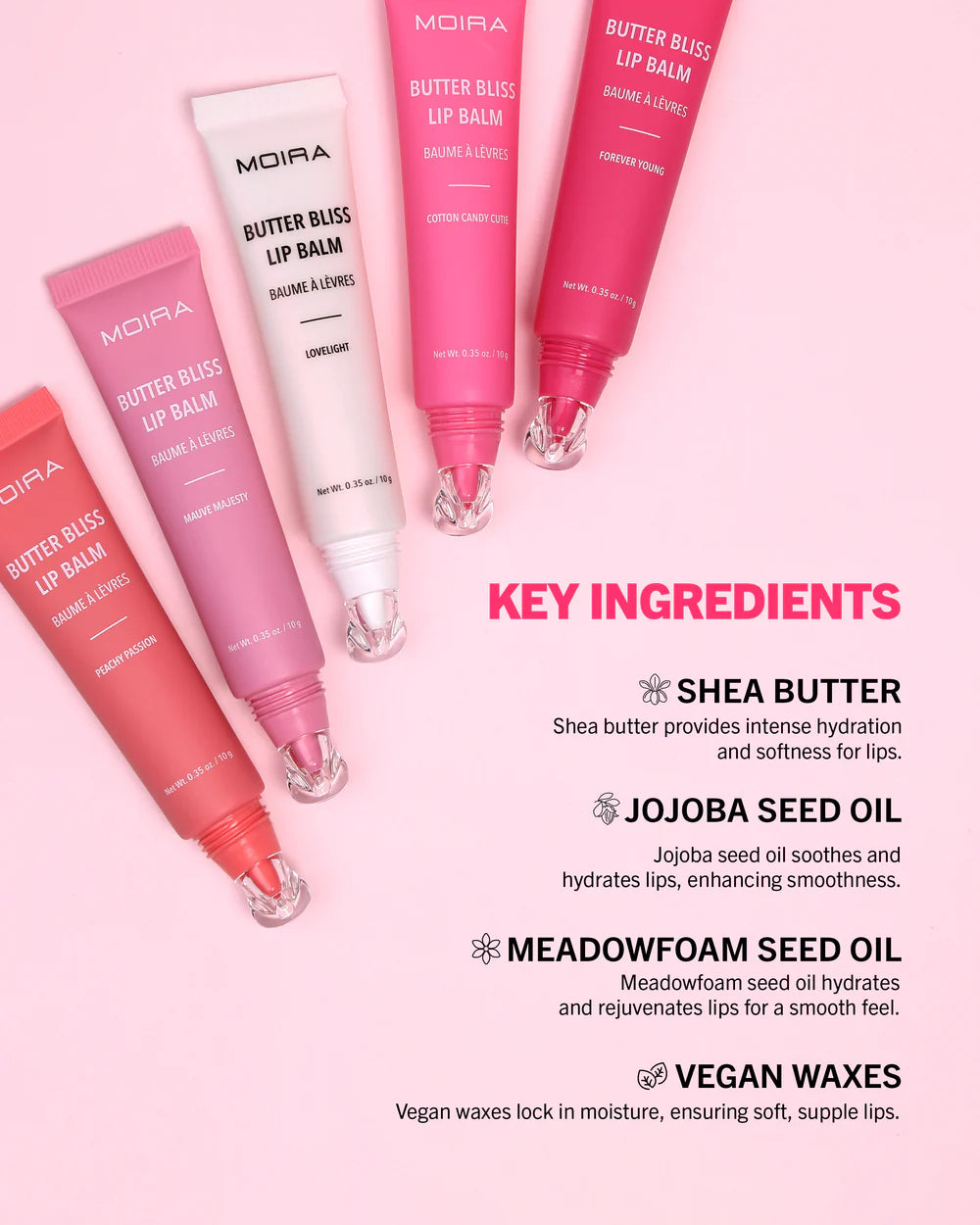 Moira Butter Bliss Lip Balm