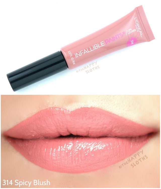 L'Oreal Infallible Paints Lips Liquid Lipstick