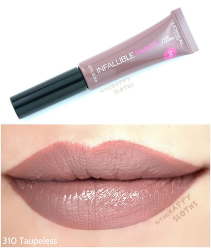L'Oreal Infallible Paints Lips Liquid Lipstick