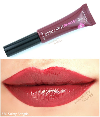 L'Oreal Infallible Paints Lips Liquid Lipstick